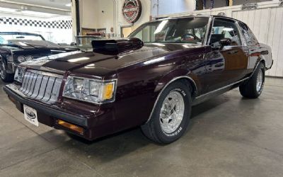 Exploring the Power Behind the 1987 Buick Regal Grand National Car
